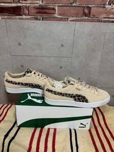 27.5 new goods PUMA SUEDE LPD Puma suede classic XXI LPD Leopard ABC limitation leopard print animal 