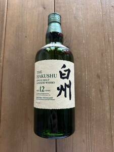 [未開栓]白州12年 700ml サントリー