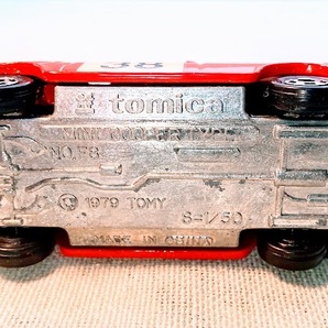 トミカミニクーパー 英国TRAFFIC  RACラリーカー仕様 赤／白 ゼッケン№３８ ２７７EBL トラフィックの画像7