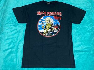 IRON MAIDEN アイアン・メイデン Tシャツ L バンドT ロックT Fear of the Dark Live After Death Powerslave Killers NWOBHM