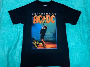 AC/DC Tシャツ M バンドT ロックT Highway To Hell Back in Black For Those About to rock Powerage High Voltage Let There Be Rock