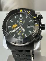 HUNTING WORLD ハンティングワールド オンダータ 腕時計 イタリア製 HW016GUGR チタン_画像10