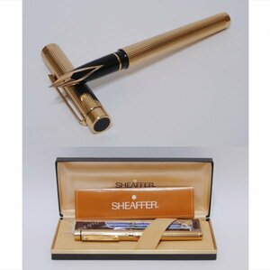 SHEAFFER シェーファー TARGA タルガ 1005 GOLD ELECTRO PLATED 14K AUST.585 14金 万年筆