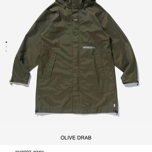 【1サイズ】美品 WTAPS 221BRDT-JKM02 STOOD JACKET NYLON TAFFETA 3LAYER OLIVE DRAB ナイロン　コート クロスボーン　ダブルタップス