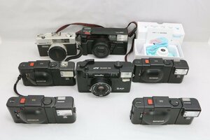 《一斉処分》OLYMPUS オリンパス XA+A11 Konica コニカ C35 Minolta ミノルタ HI-MATIC コンパクト フィルム カメラなど処分 #U559