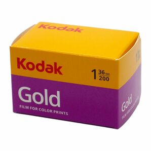 カラーネガフィルム コダック　Kodak Gold 200 36枚撮り1本