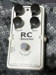 [ selling out 1 jpy start!] initial model handwriting . serial period xotic RC booster booster clean booth ta- exotic pre-amplifier 