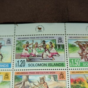 未使用 SOLOMON ISLANDS 切手 海外 の画像2