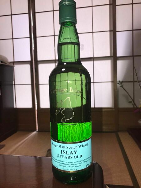 アイラ5年　vintage ISLAY shingle malt 5 years【シグナトリービンテージ社】40％ 700ml