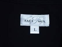 ☆新品タグ付き　☆FACE MIX　☆半袖　☆オープンカラーシャツ　☆カジュアルシャツ　☆バックプリント　☆ブラック　☆メンズ　☆L_画像8