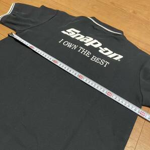 スナップオン snap-on ポロシャツ Mサイズ ブラックの画像8