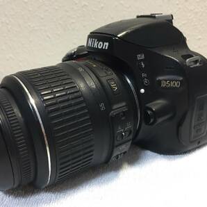 ニコン Nikon D5100 AF-s DX Nikkor 18-55mm F3.5-5.6 G VR デジタル一眼 ボディレンズセット ジャンクの画像1