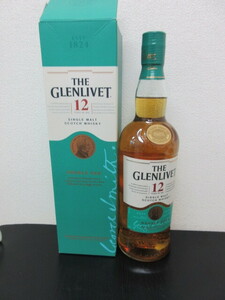 ☆未開栓古酒☆　GLENLIVET 12年　現行　700ml　箱付　グレンリベット　＃59006