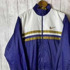 ナイキ NIKE 00年代銀タグ ドローコード付き マルチカラーナイロン 古着の画像1