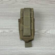 沖縄 米海兵隊実物 POUCH 40MM GRENADE SINGLE グレネードポーチ コヨーテ (管理番号W163)_画像2