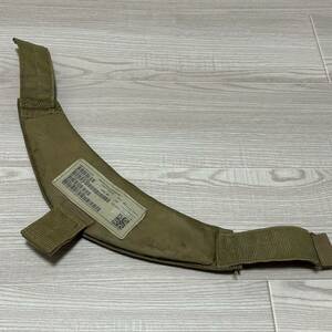 沖縄 米軍放出品 IMPROVED ODULAR TACTICAL VEST THROAT PROTECTOR 喉装備 スロートプロテクター (管理番号D107)