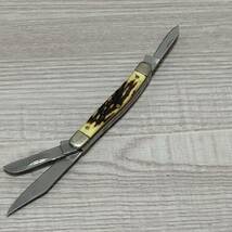 沖縄 米軍放出品 KNIVES キャンプ 折りたたみナイフ キャンプ 便利 (管理番号H117)_画像2