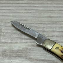 沖縄 米軍放出品 KNIVES キャンプ 折りたたみナイフ キャンプ 便利 (管理番号H117)_画像10