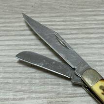 沖縄 米軍放出品 KNIVES キャンプ 折りたたみナイフ キャンプ 便利 (管理番号H117)_画像8