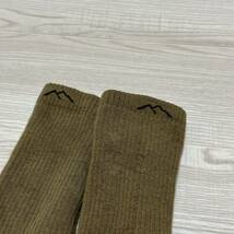 沖縄 海兵隊実物 BOOTS SOCKS ブーツ ソックス コヨーテ キャンプ アウトドア 登山 靴下 MEDIUM (管理番号I104)_画像4