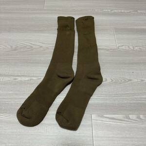 沖縄 海兵隊実物 BOOTS SOCKS ブーツ ソックス コヨーテ キャンプ アウトドア 登山 靴下 LARGE (管理番号I106))