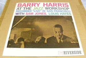 （国内LP）　BARRY HARRIS TRIO　/　AT THE JAZZ WORKSHOP