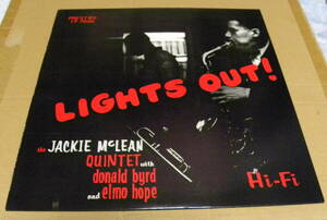 （国内LP）　JACKIE McLEAN　/　LIGHTS OUT