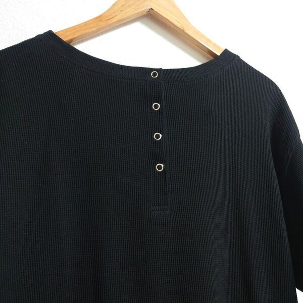 GU ブラック カットソー 半袖 L