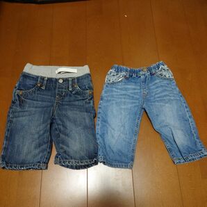 GAPKIDS TK デニム ハーフパンツ ジーンズ 110cm