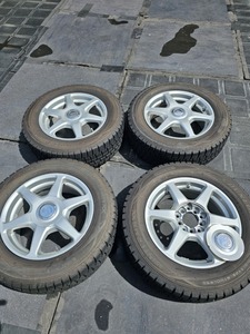 WINTER MAXX195/65R15　　TOPY Blous GARLA １５インチ6J　10Hマルチ４本セット