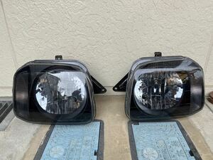  Jimny JB23 head light smoked painting levelizer - attaching 