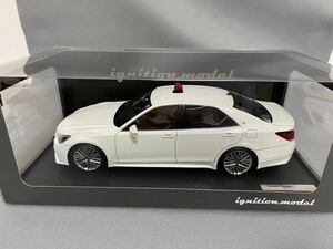 【ignition model】 1/18 Toyota Crown (GRS214) 大阪府警察高速道路交通 警察隊 トヨタ イグニッションモデル クラウン パトカー ⑨