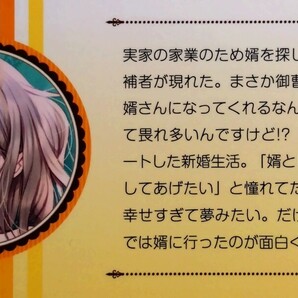 『御曹司婿の押しかけ婚 高嶺の花の旦那サマといきなり新婚です』  玉紀直/ヴァニラ文庫ミエルの画像2