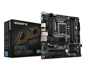 GIGABYTE B760M D3H DDR4 intel LGA1700 DDR4 PCIスロット 4系統画面出力 MicroATXマザーボード 未使用品
