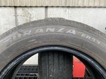 M4589　送料無料　BRIDGESTONE ブリヂストン TURANZA ER33　205/60R16 92V　2本価格　2018年製_画像6