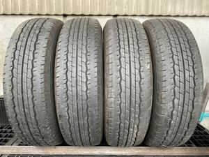 ネ4716　送料無料　DUNLOP ダンロップ SP175N　195/80R15 107/105N LT　4本価格　2021年製