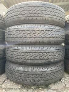 B4837　送料無料　BRIDGESTONE ブリヂストン KR370　145/80R12 80/78N LT　4本価格　2020年製