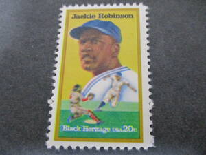 ** America 1982 year [ Major Lee ga-( jack -* Robin son) ] unused glue have ** well-known person / Major League the first. black person player 