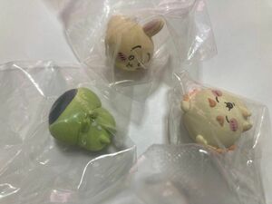 ちいかわ　ハグコット　3つセット　うさぎ　緑　シーサー