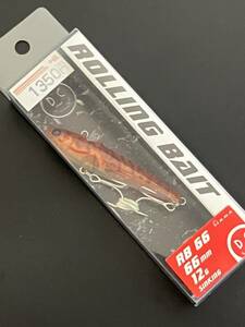 ☆新品未開封☆　TACKLE HOUSE タックルハウス ROLLING BAIT 66 ローリングベイト66「No.16 アカエビ」