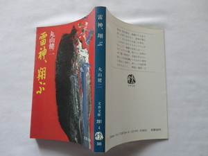 文春文庫『雷神、翔ぶ』丸山健二　昭和６３年　初版　文藝春秋