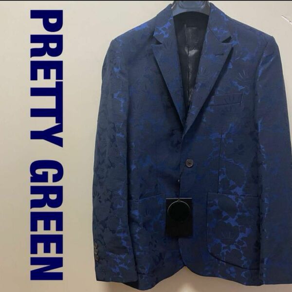 pretty green テーラード ジャケット 花柄