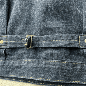 旧日本製 4つボタン 大戦モデル 40s 復刻 LEVI’S 71506XX 506 38 M 1st 濃紺 デニムジャケット カバーオール Gジャン 初代 ファーストの画像7