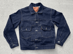 1953年モデル LEVI’S 507XX 70507-0062 38 M 日本製 セカンド デニムジャケット 濃紺 オーバーオール リジッド 復刻 50s 2nd 705070062