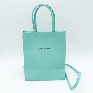 Tiffany Tiffany shopping tote bag 2way small handbag lady's 