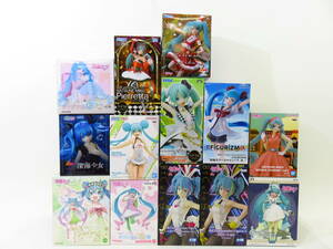 n5170k [ unopened ] Hatsune Miku figure 13 kind set Luminasta FiGURIZM BiCute SPM original spring clothes I clothes racing other [054-000100]