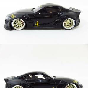 n5213k 【ジャンク】 TOP SPEED Pandem Toyota GR Supra V1.0 BLACK [069-240423]の画像2