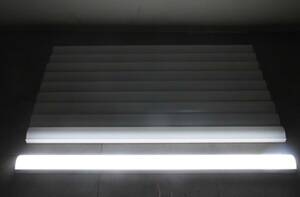 照明器具 40形 LED照明 10台セット パナソニック ベース/NNLK41509 ライトバー/FAHX30付き 2018年製～ 中古現状品 キズ/傷みあり■(F9101)