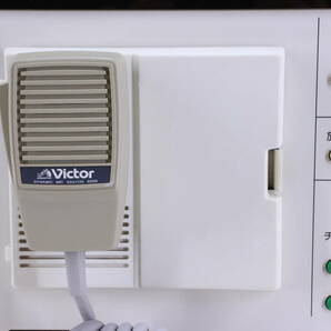 Victor 非常用放送設備 EMERGENCY AMPLIFIER EM-C80Dシリーズ 2001年製 15回線 マイク/SSV1135付き■(R1128)の画像5