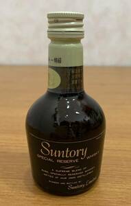 SUNTORY サントリー スペシャル リザーブ ウイスキー 70周年記念ボトル 特級表示 50ml 43％ 古酒 未開栓